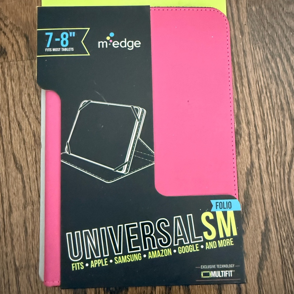 M-Edge Universal SM Folio Case for 7-8" tablets.